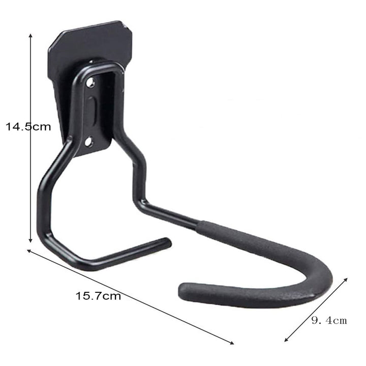 Support mural pour vélos Maclean, vertical, en acier, charge maximale 20 kg, MC-433, lot de 4