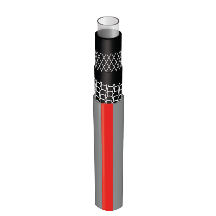 Tuyau d'arrosage Vartco, 6 couches, souple, diamètre 1/2", longueur 100 m, Professional Plus