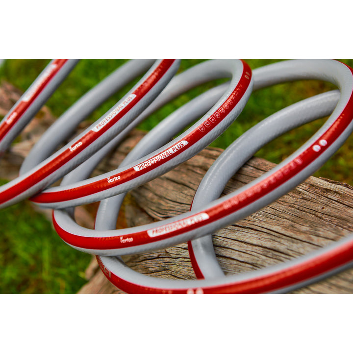 Tuyau d'arrosage Vartco, 6 couches, souple, diamètre 1/2", longueur 100 m, Professional Plus