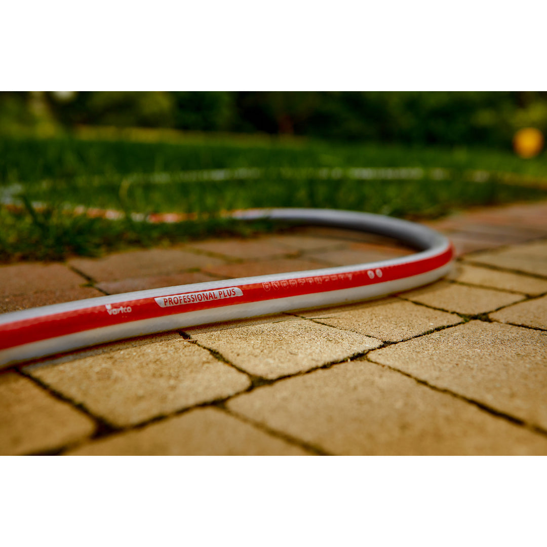 Tuyau d'arrosage Vartco, 6 couches, souple, diamètre 1/2", longueur 100 m, Professional Plus