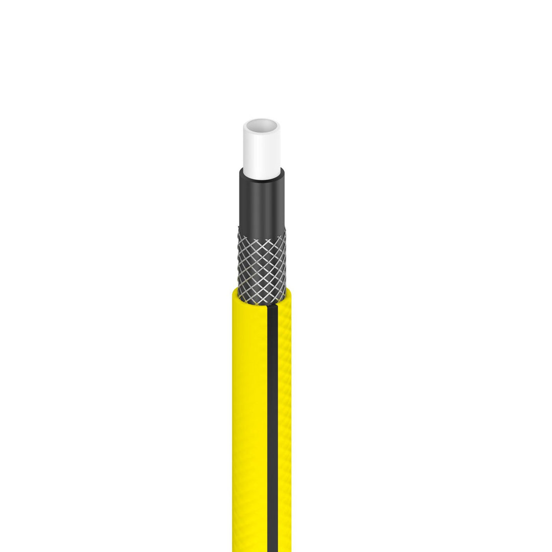 Tuyau d'arrosage Cellfast, 4 couches, résistant aux UV, diamètre 1", longueur 20 m, 4YELLOW