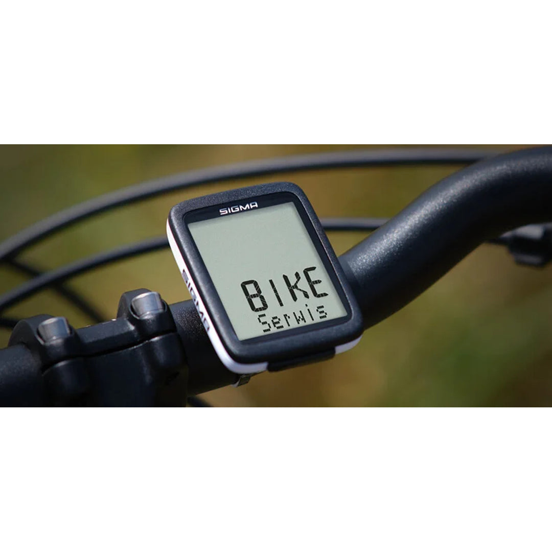 Compteur de vélo Sigma BC 10.0 WR, étanche, résistant aux intempéries, grand écran lisible, 10 fonctions