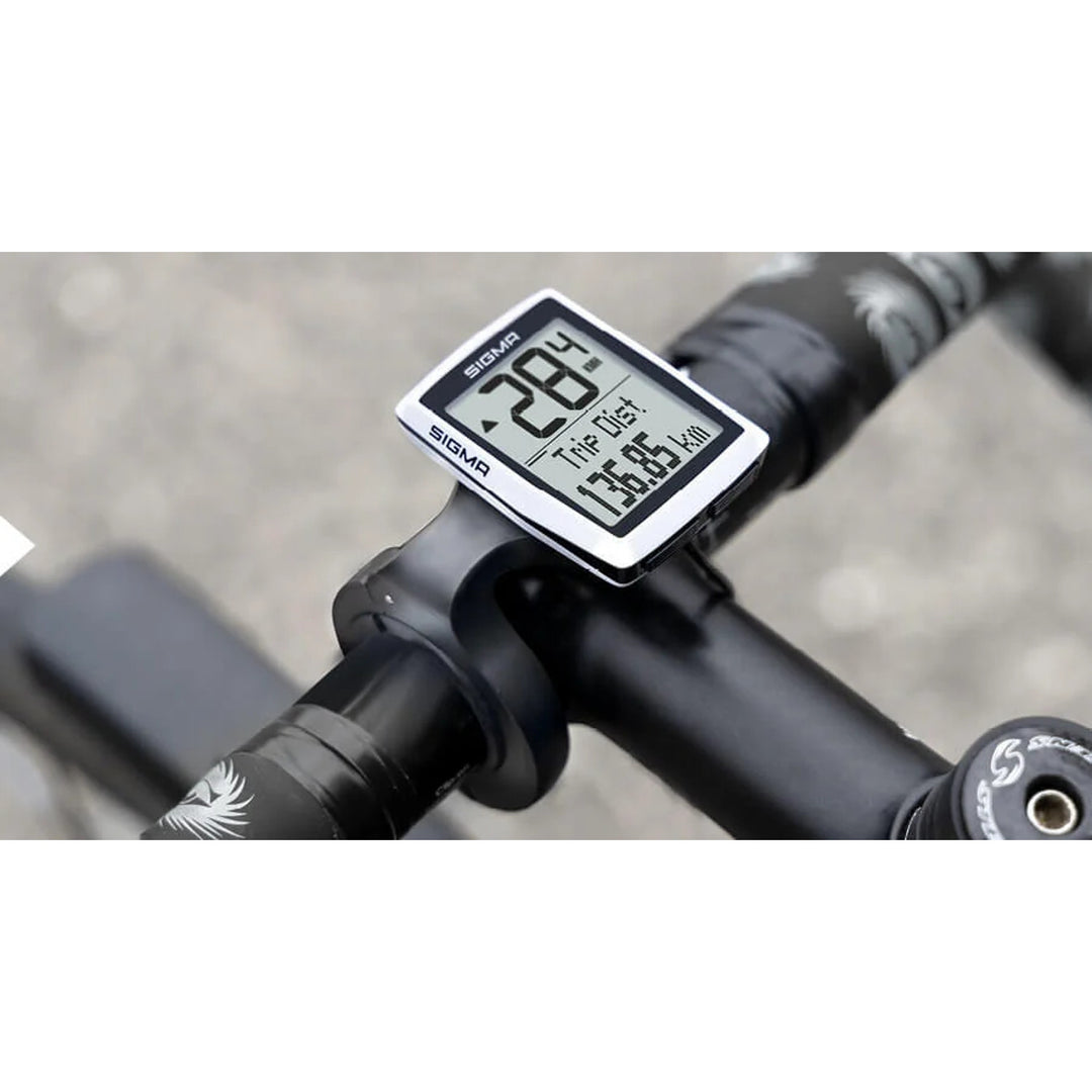 Compteur de vélo Sigma BC 12.0 WL, étanche, résistant aux intempéries, grand écran lisible, 12 fonctions