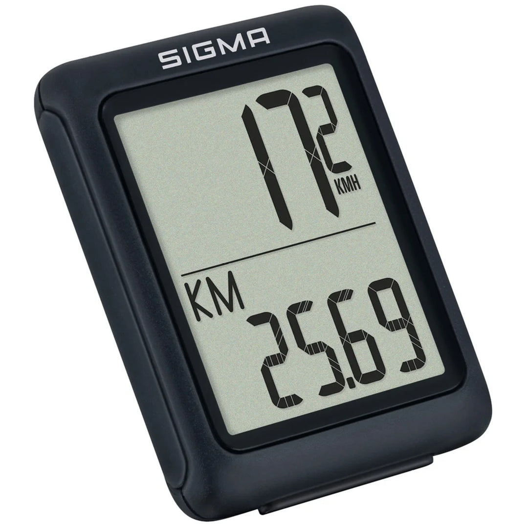 Compteur de vélo Sigma BC 5.0 WR, étanche, résistant aux intempéries, grand écran lisible, 5 fonctions de base