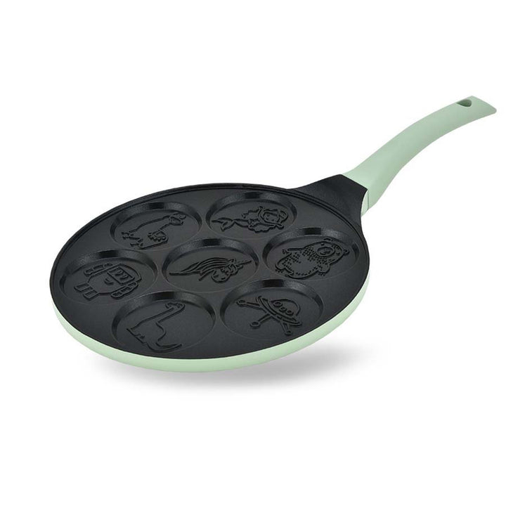Poêle à crêpes Maestro, motif personnages de contes, diamètre 26 cm, revêtement antiadhésif, poignée en silicone, compatible avec tous les types de cuisinières, MR-1222-D