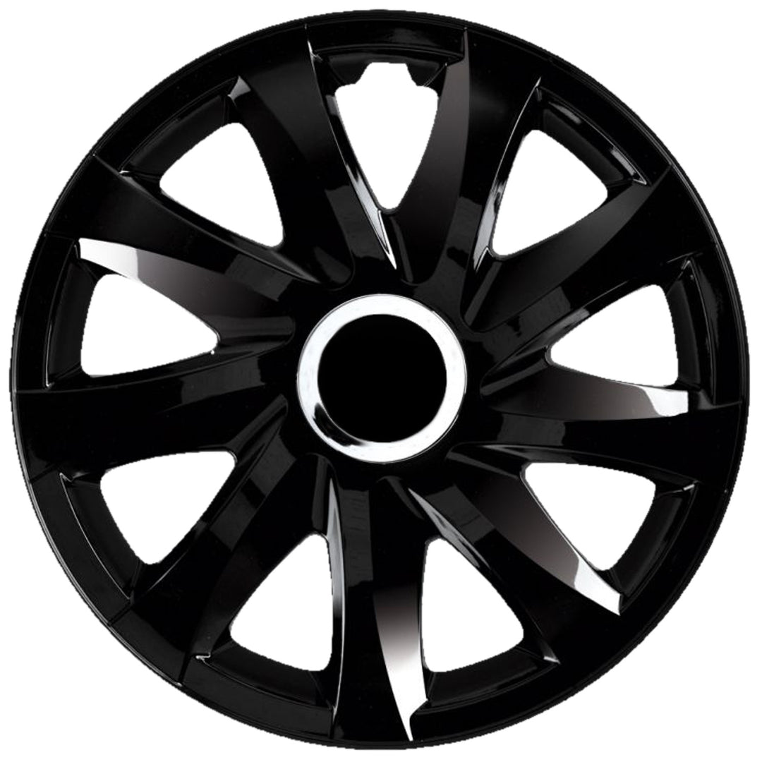 Enjoliveur universel 16 pouces NRM Drift, noir brillant, 1 pièce