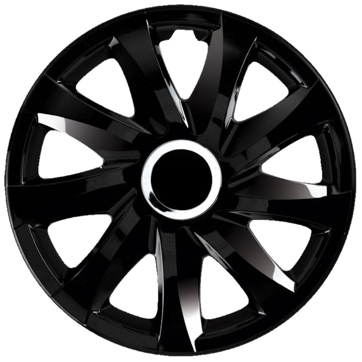 Enjoliveur universel 16 pouces NRM Drift, noir brillant, 1 pièce