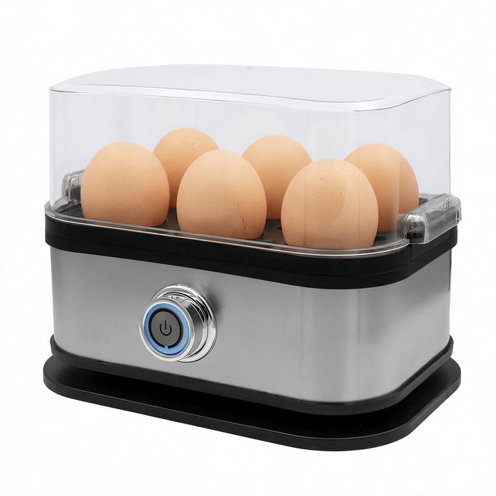 Cuiseur à œufs automatique GreenBlue, puissance 200 W, jusqu'à 6 œufs, mesureur, 220-240 V~, 50/60 Hz, GB359