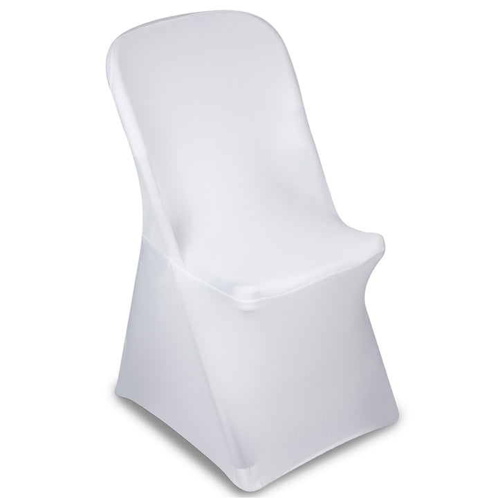 Housse pour chaise de restauration blanche GreenBlue, 88 x 50 x 45 cm, spandex, GB374, lot de 4