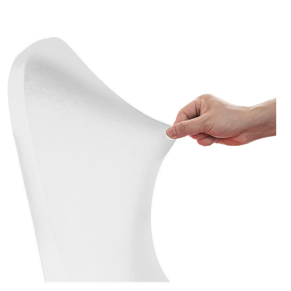 Housse pour chaise de restauration blanche GreenBlue, 88 x 50 x 45 cm, spandex, GB374, lot de 4
