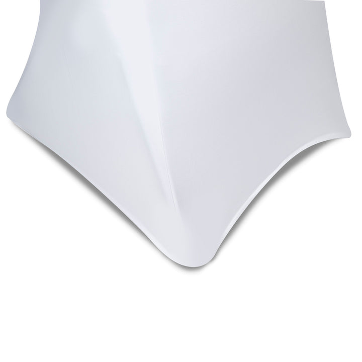 Housse pour chaise de restauration blanche GreenBlue, 88 x 50 x 45 cm, spandex, GB374, lot de 4