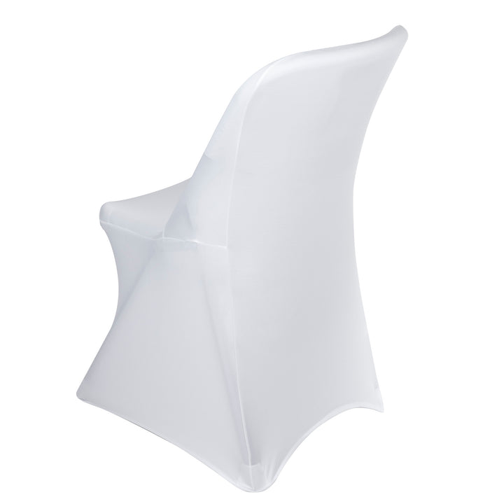 Housse pour chaise de restauration blanche GreenBlue, 88 x 50 x 45 cm, spandex, GB374, lot de 2
