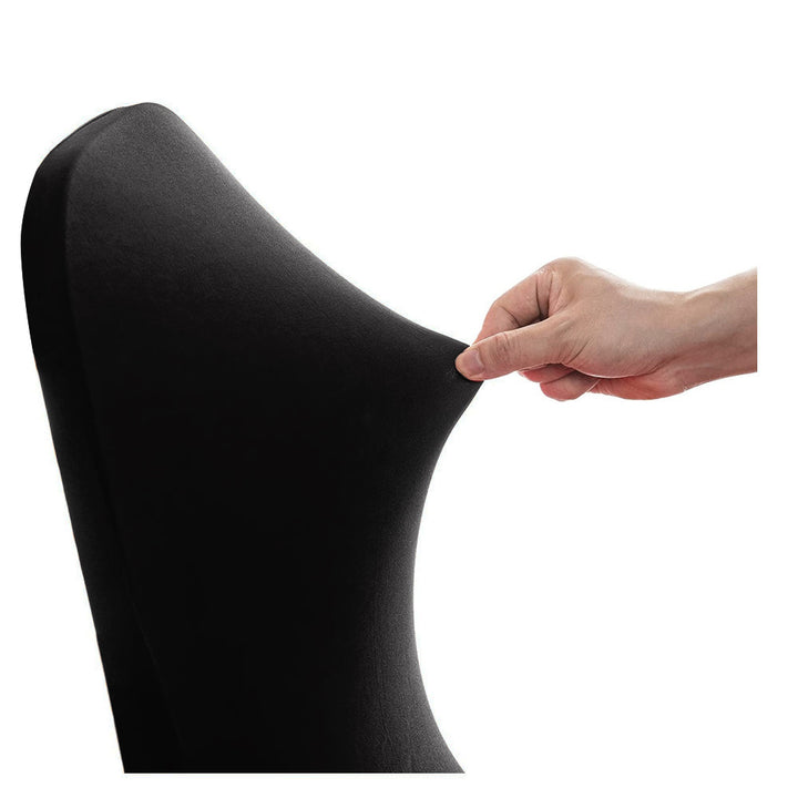 Housse pour chaise de restauration noire GreenBlue, 88 x 50 x 45 cm, spandex, GB373, lot de 4