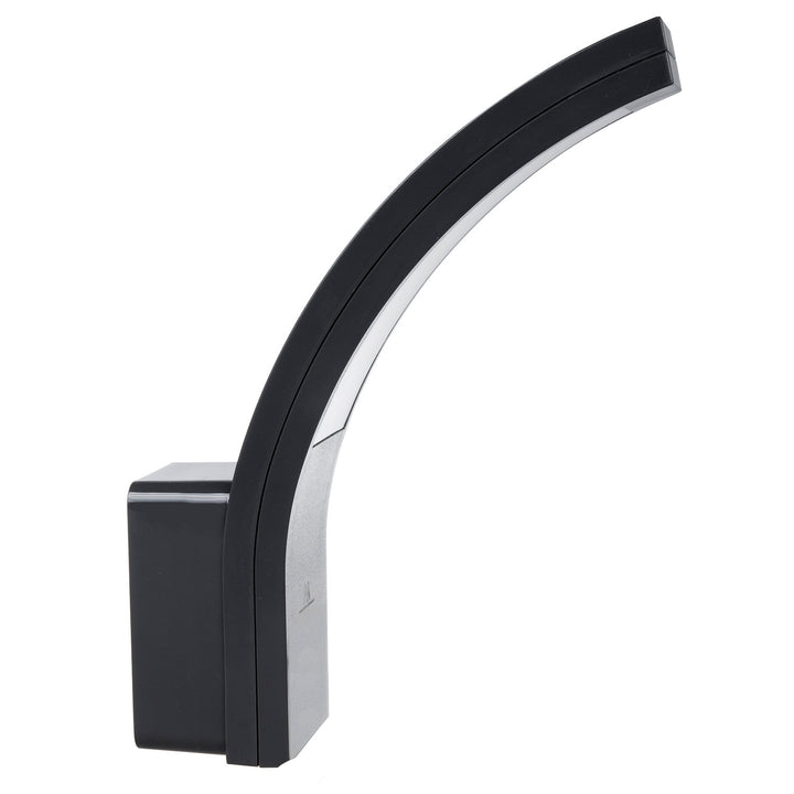 Lampe LED d'extérieur Maclean, 800 lm, IP54, 10 W, lumière blanche naturelle (4000 K), couleur noire, MCE343 B, lot de 2