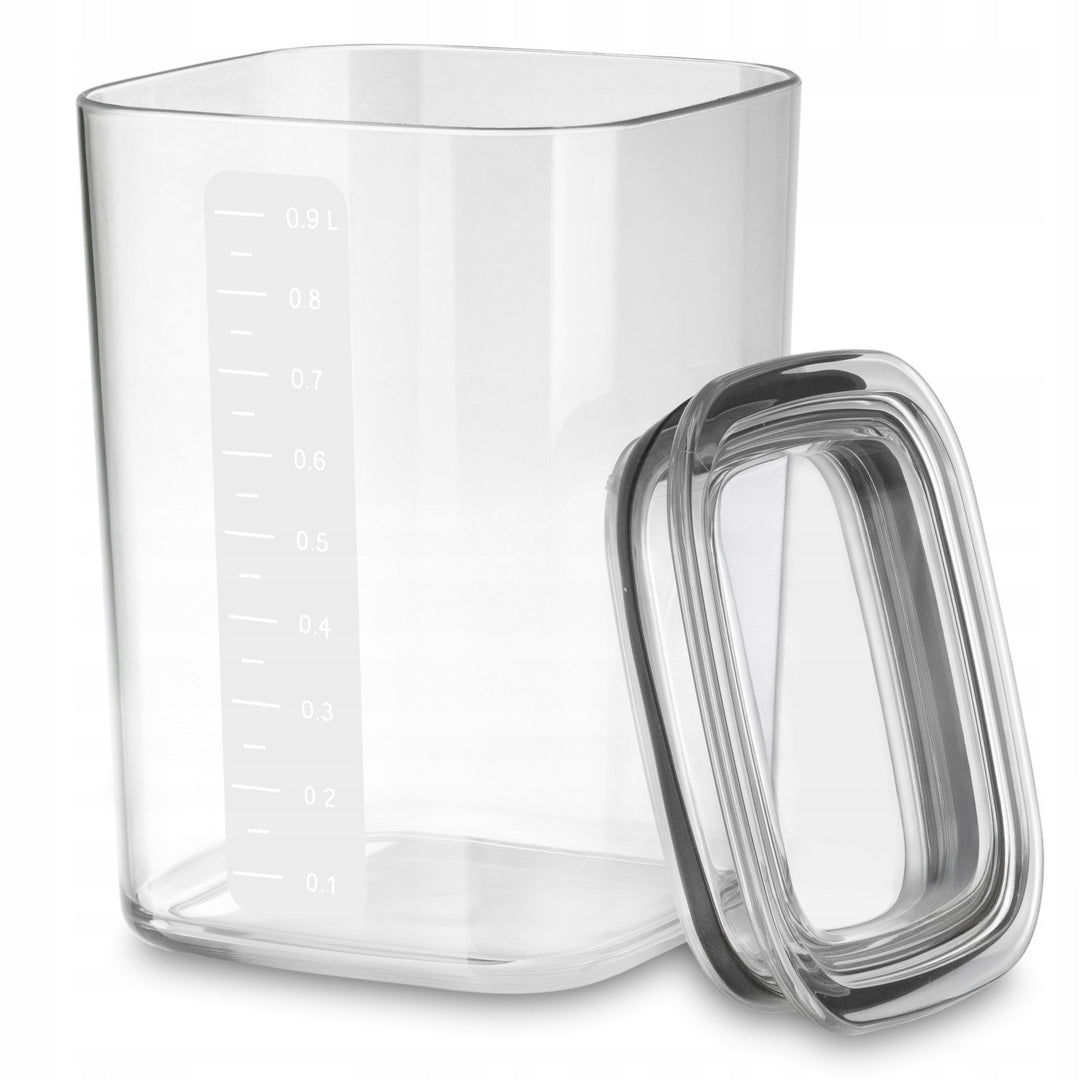 Boîtes de cuisine Practic pour produits en vrac, contenance 0,6 l, 0,9 l, 1,5 l, couvercles avec joint d'étanchéité,