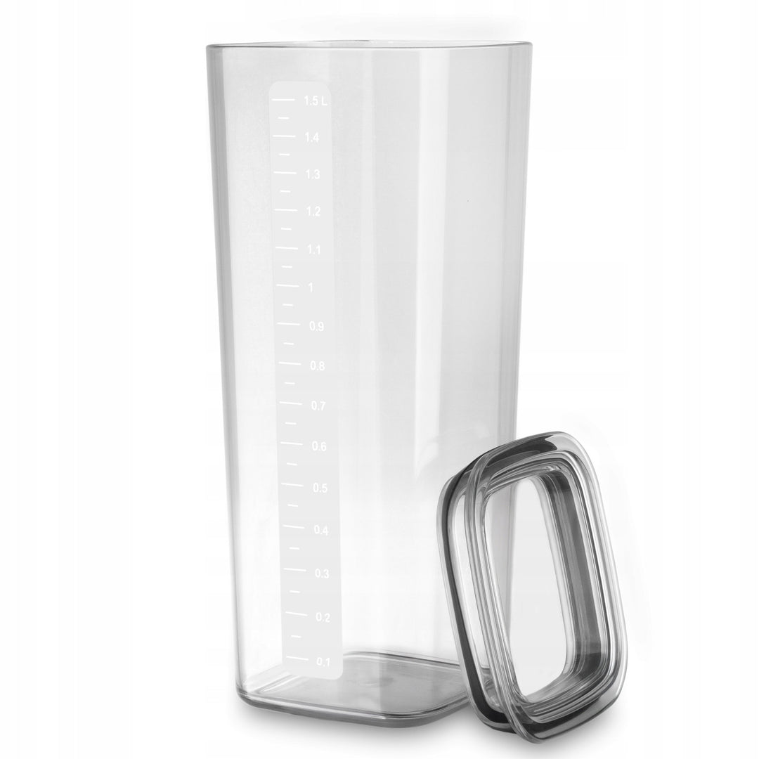Boîtes de cuisine Practic pour produits en vrac, contenance 0,6 l, 0,9 l, 1,5 l, couvercles avec joint d'étanchéité,