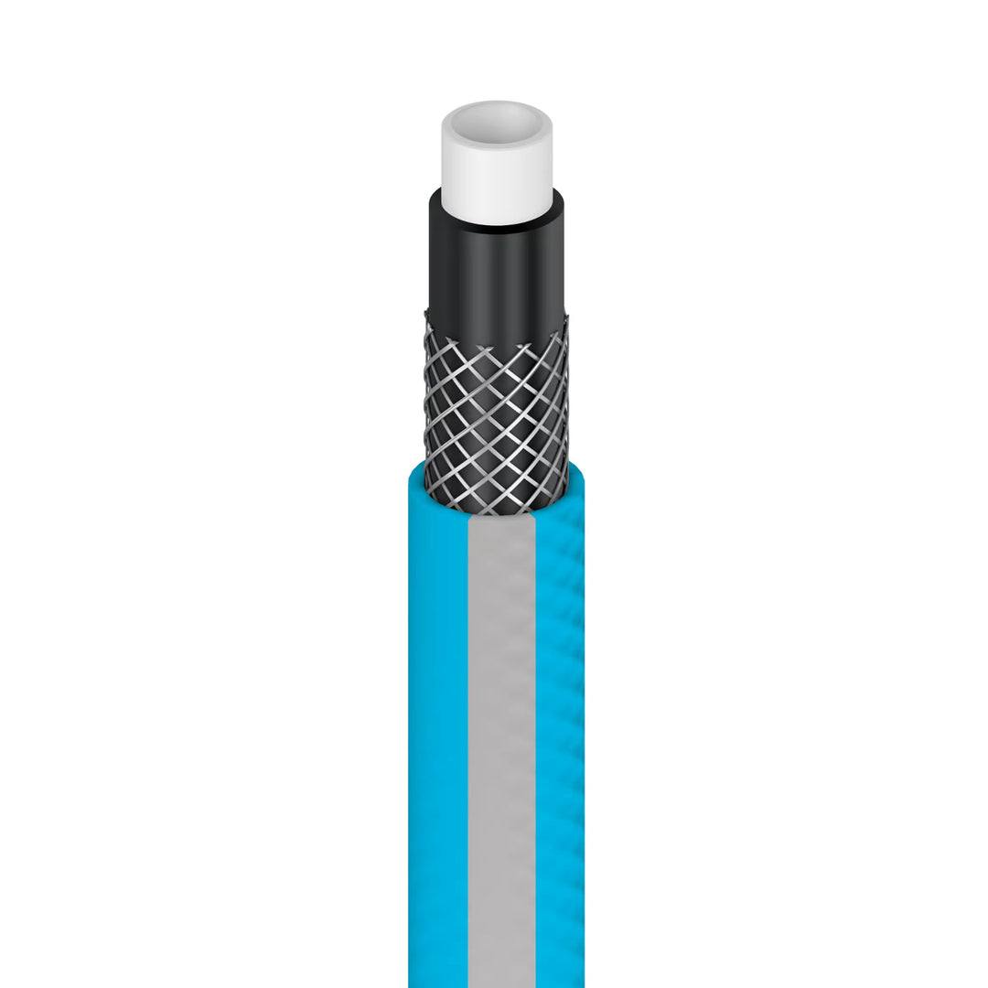 Chariot pour tuyau Cellfast Aluplus 1/2" 60 m + Tuyau d'arrosage Cellfast IDEAL 1/2" 30 m + Kit avec arroseur droit Cellfast Basic 1/2"