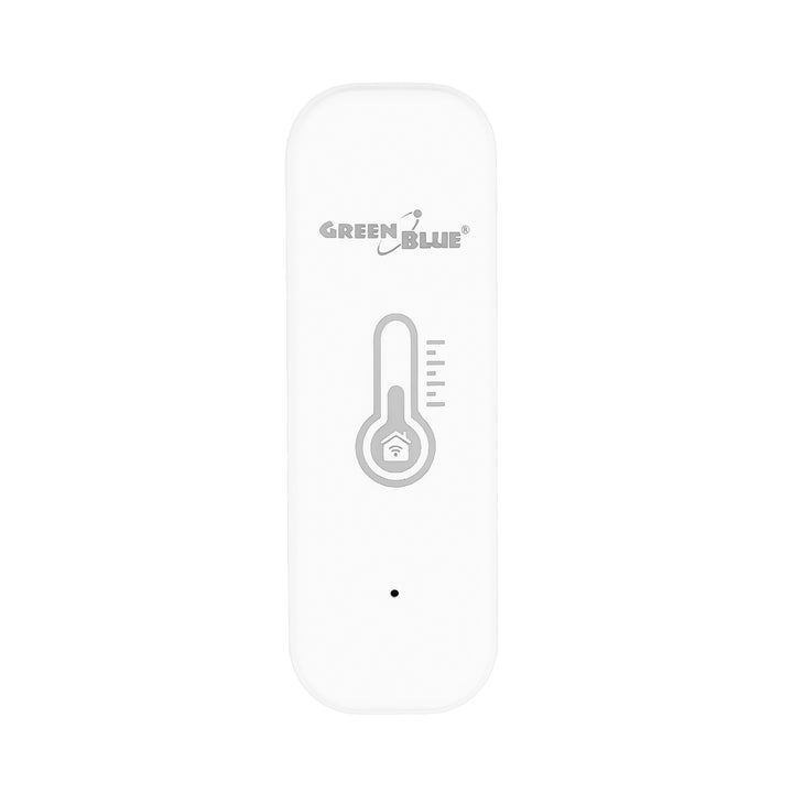 Capteur de température et d'humidité Wi-Fi GreenBlue, compatible Android/iOS/Alexa/Google Home, 3,0 V CC, LR03 x 2, GB737, lot de 2