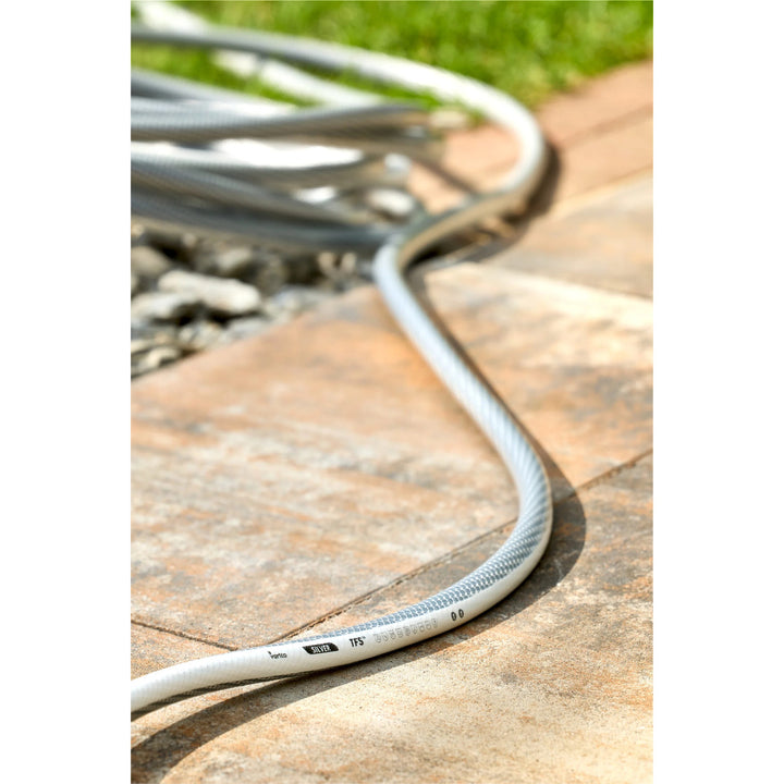 Chariot pour tuyau d'arrosage + tuyau d'arrosage Vartco Silver 1/2" 30 m Agaplast