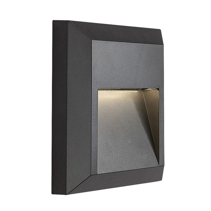 Lampe Rabalux, applique murale d'extérieur, LED 4 W, anthracite, Trento, lot de 2