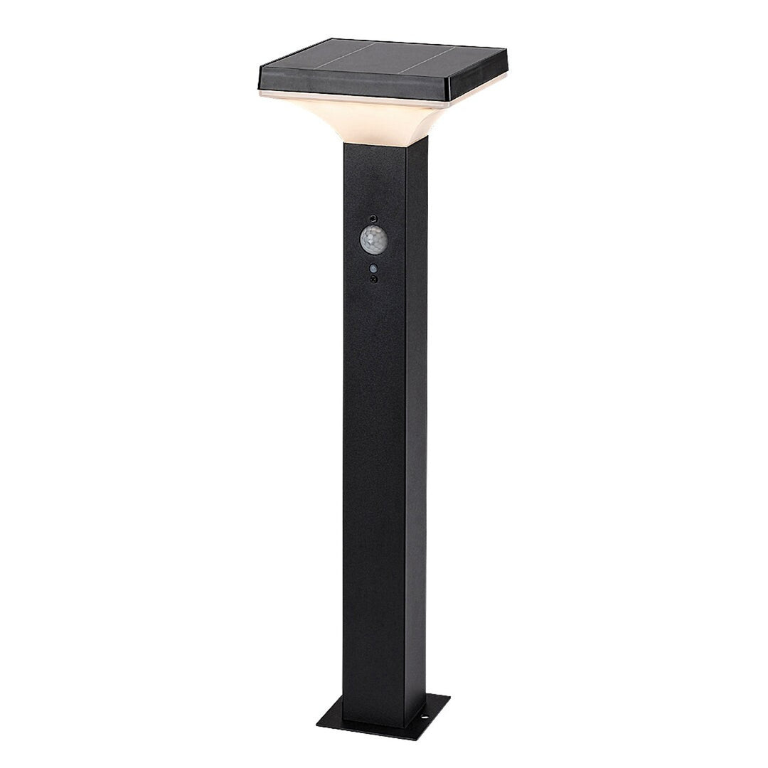 Lampe Rabalux, d'extérieur, solaire, sur pied, LED 4 W, IP44, noire, Geleen, 4 pièces