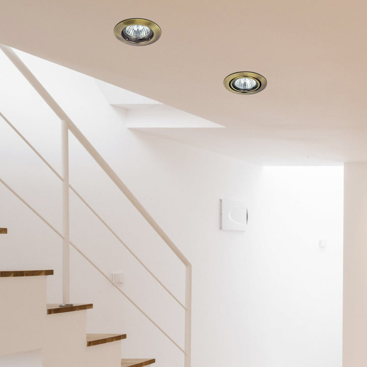 Luminaire encastré Rabalux, IP20, marron, GU5.3, 12 V, Spot Relight, 4 pièces