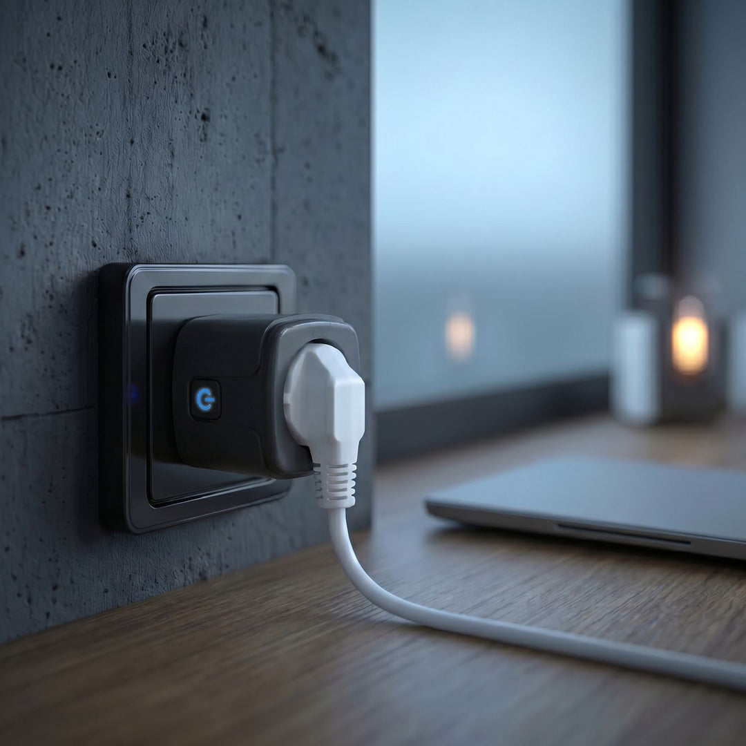 Prise WiFi GreenBlue à commande à distance, compatible Android/iOS/Alexa/Google Home, minuterie, wattmètre, max. 16 A/3 840 W, GB735 B, lot de 3