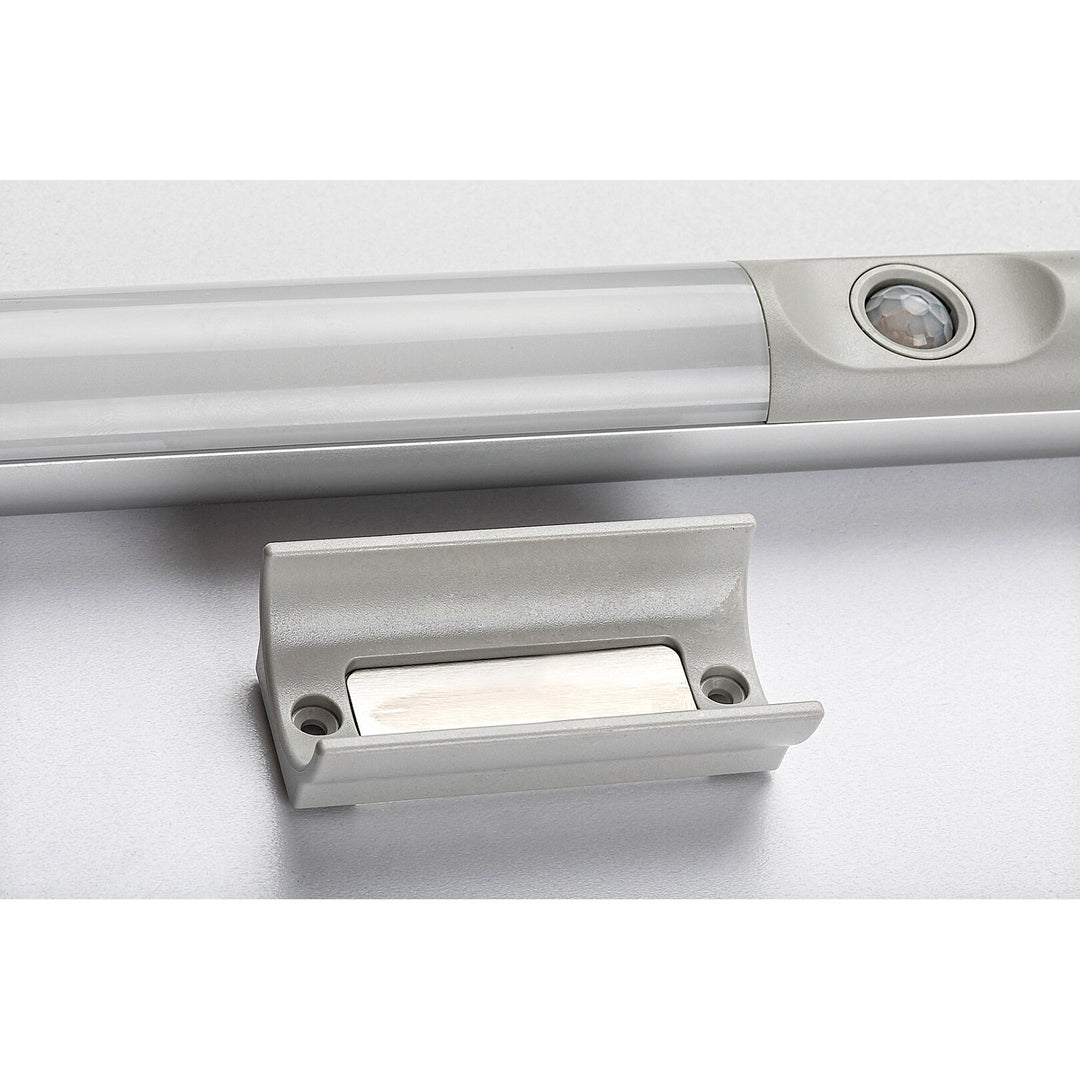 Lampe sous-meuble Rekar, 180 LM, IP20, couleur argent, LED 3 W, 78031