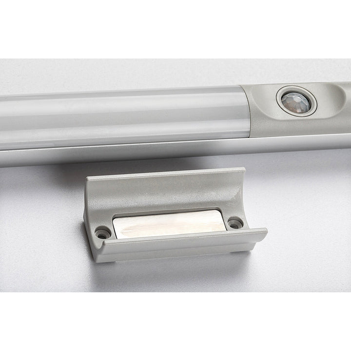 Lampe sous-meuble Rekar, 180 LM, IP20, couleur argent, LED 3 W, 78031
