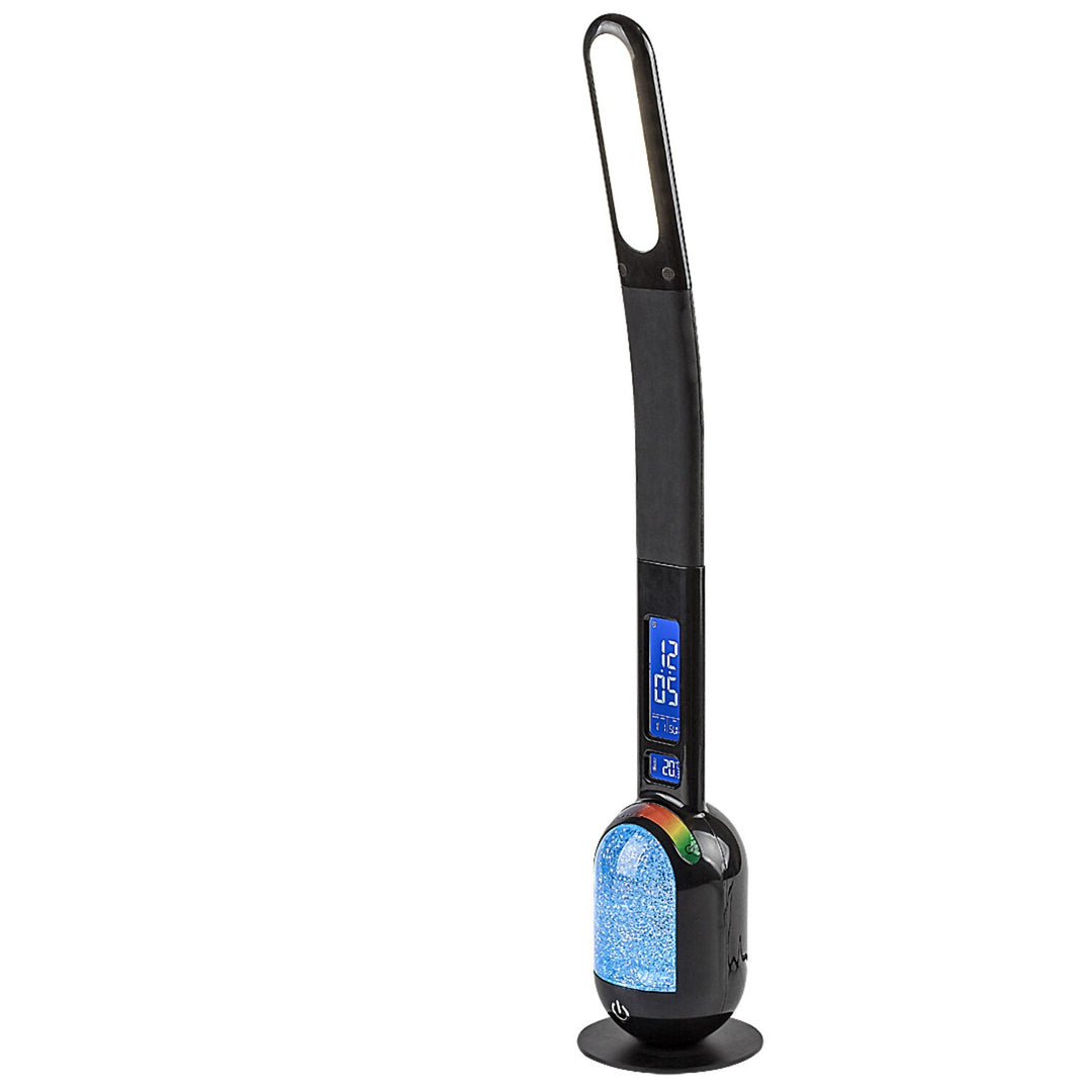 Lampe de bureau Rabalux Figen LED RGB 5 W, noire, IP20, 5 000 K