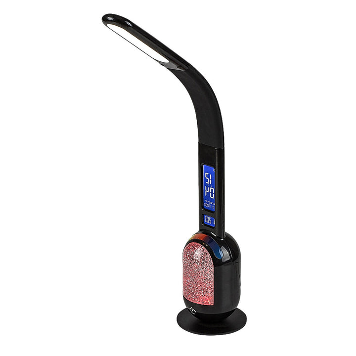 Lampe de bureau Rabalux Figen LED RGB 5 W, noire, IP20, 5 000 K
