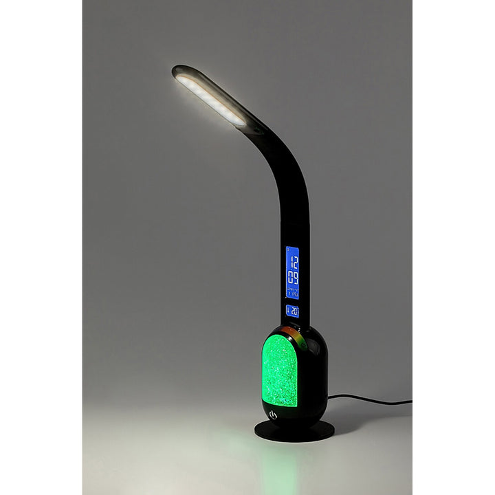 Lampe de bureau Rabalux Figen LED RGB 5 W, noire, IP20, 5 000 K