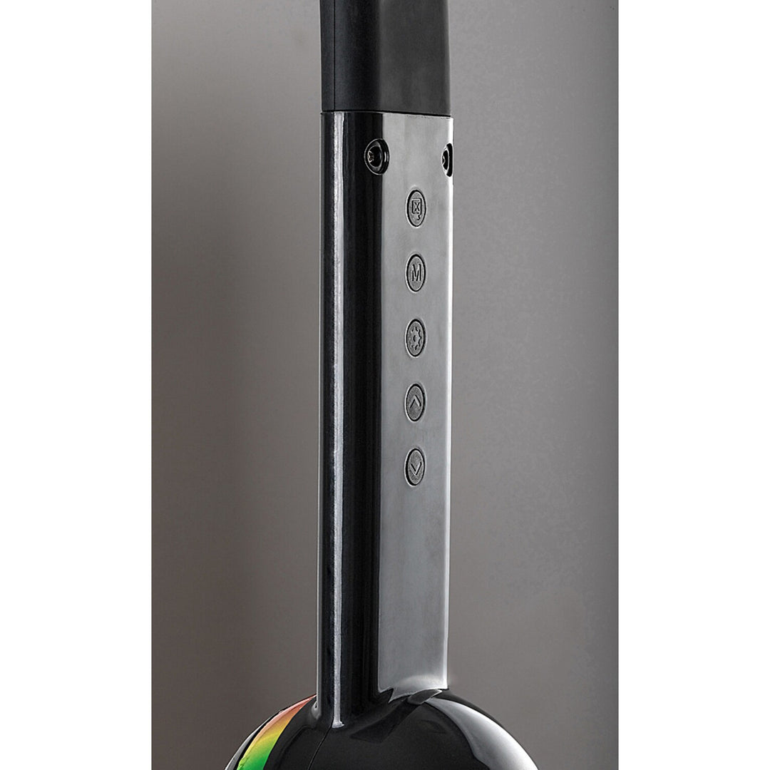 Lampe de bureau Rabalux Figen LED RGB 5 W, noire, IP20, 5 000 K