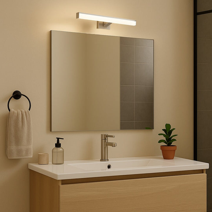 Lampe de salle de bains Rabalux Oliro LED 6 W, chrome, IP44, 4 000 K, 75048