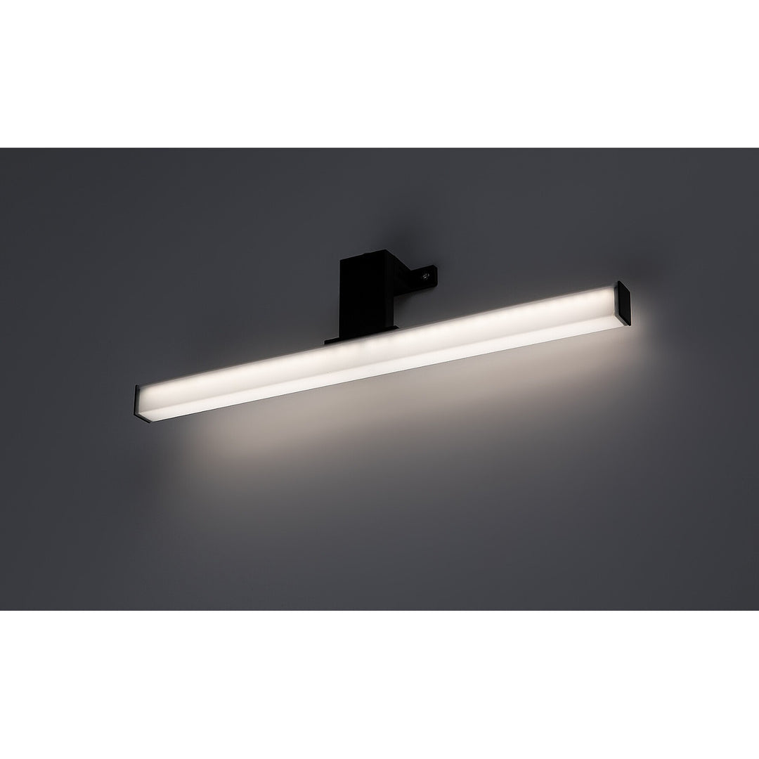 Lampe de salle de bains Rabalux Oliro LED 6 W, noire, IP44, 4 000 K, 75051