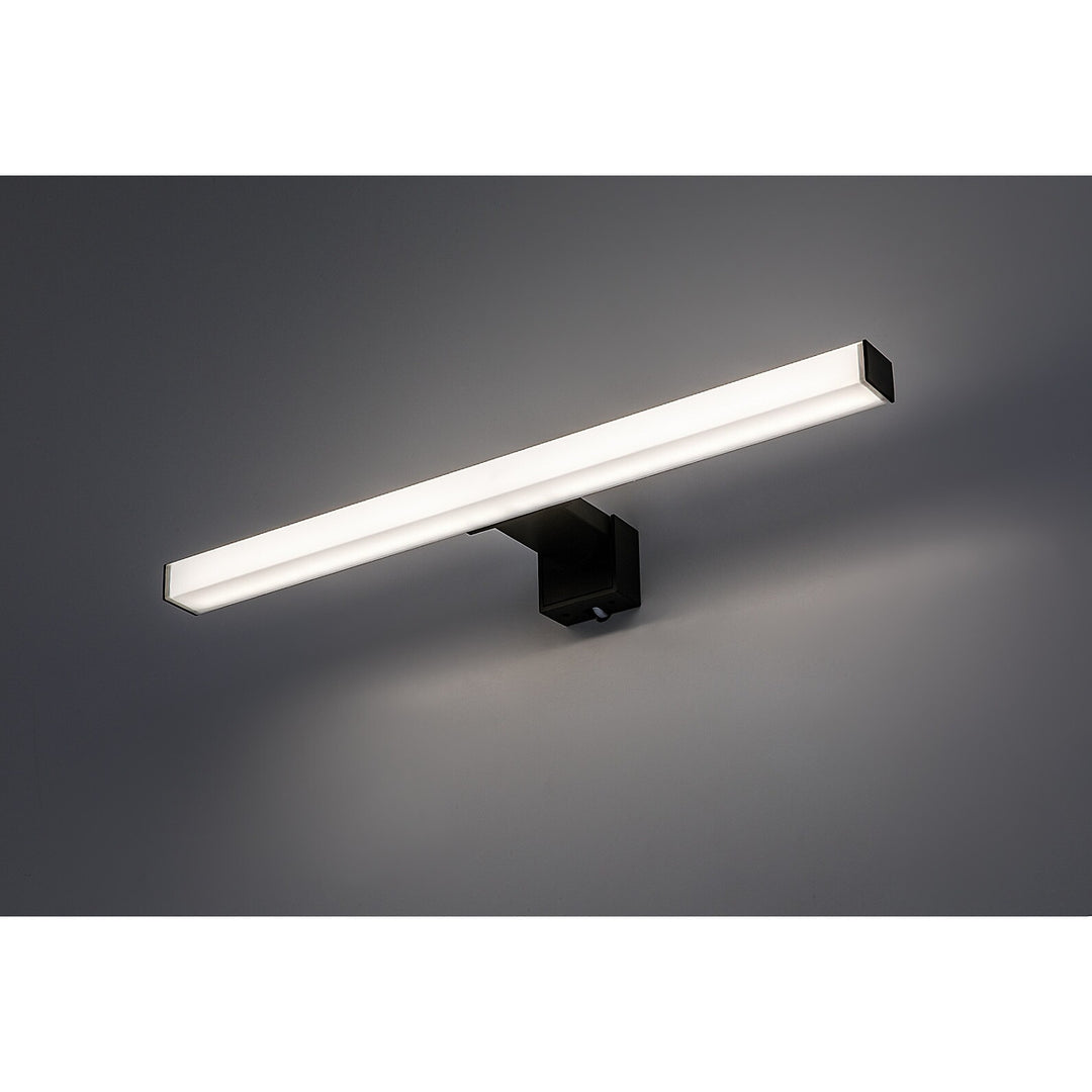 Lampe de salle de bains Rabalux Oliro LED 6 W, noire, IP44, 4 000 K, 75051