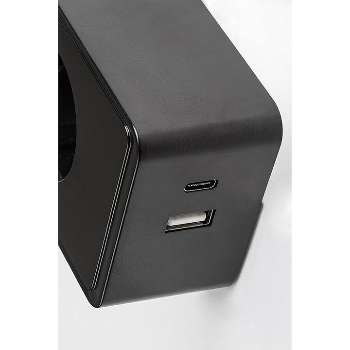 Applique murale Rabalux Tivro, LED 4 W, noire, IP20, 3 variantes de température de couleur : 3000, 4000, 6000, 71283