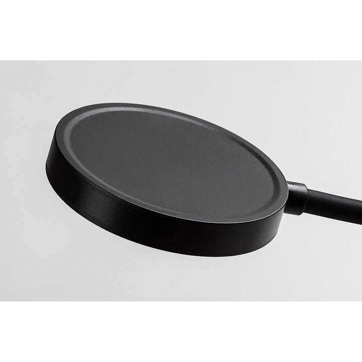 Applique murale Rabalux Tivro, LED 4 W, noire, IP20, 3 variantes de température de couleur : 3000, 4000, 6000, 71283