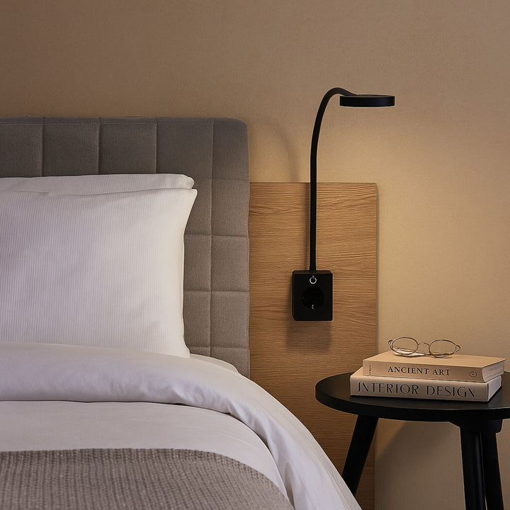 Applique murale Rabalux Tivro, LED 4 W, noire, IP20, 3 variantes de température de couleur : 3000, 4000, 6000, 71283
