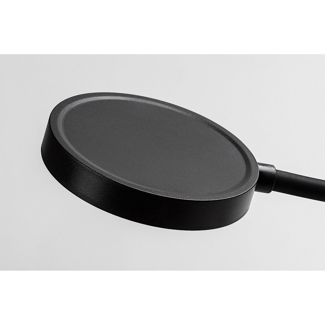 Applique murale Rabalux Tivro, LED 4 W, noire, IP20, 3 températures de couleur : 3000, 4000, 6000, 71284
