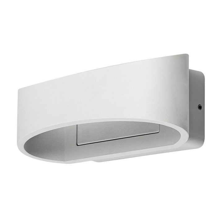 Applique murale d'extérieur Rabalux Gerla, blanche, LED 9 W, IP54, 3 000 K, 77178