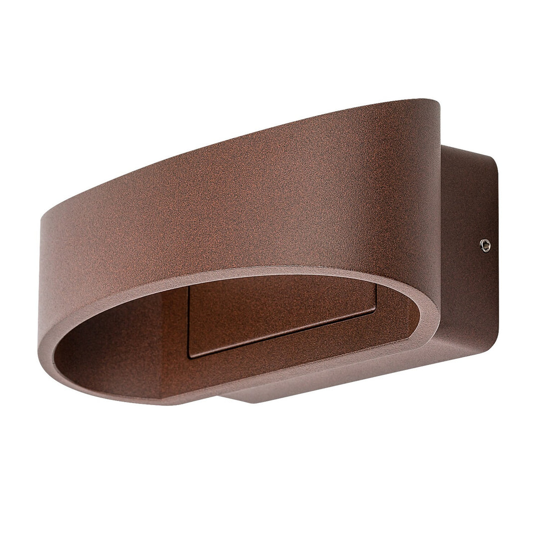 Applique murale d'extérieur Rabalux Gerla, marron, LED 9 W, IP54, 3 000 K, 77180