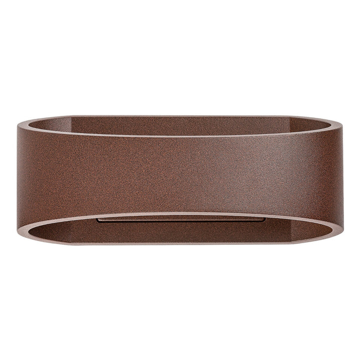 Applique murale d'extérieur Rabalux Gerla, marron, LED 9 W, IP54, 3 000 K, 77180