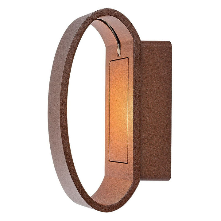 Applique murale d'extérieur Rabalux Gerla, marron, LED 9 W, IP54, 3 000 K, 77180