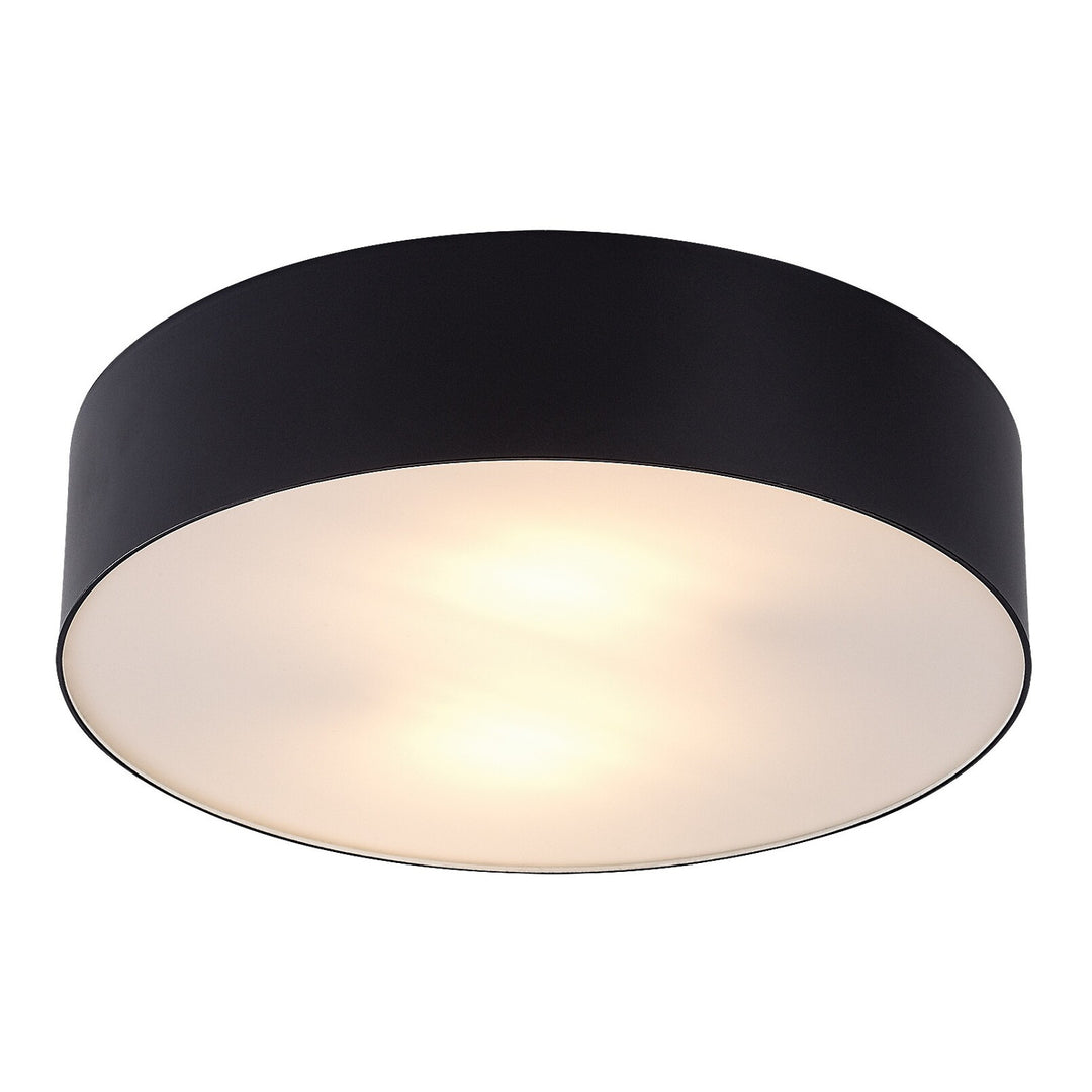 Lampe Rabalix Dolen, noire, 2x E27, max. 9 W, IP43, 75065