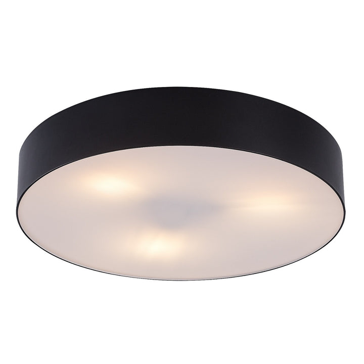 Lampe Rabalix Dolen, noire, 3x E27, max. 9 W, IP43, 75066