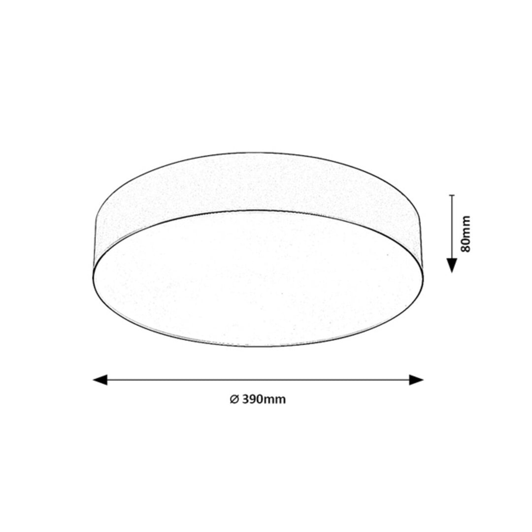 Lampe Rabalix Dolen, gris-beige, 3x E27, 9 W max., IP43, 75068