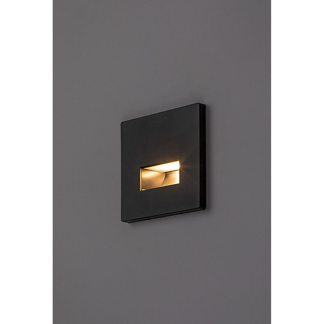 Lampe Lunca LED 1 W, IP20, noire, couleur de lumière réglable : 3 000, 4 500, 6 500 K, 77195
