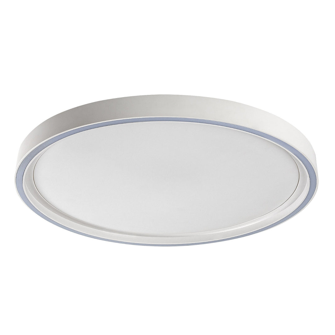 Plafonnier Rabalux Zerina, 31 W, IP40, blanc, 3 000-6 500 K, fonction mémoire, avec télécommande, fonction minuterie, effet veilleuse, 75086