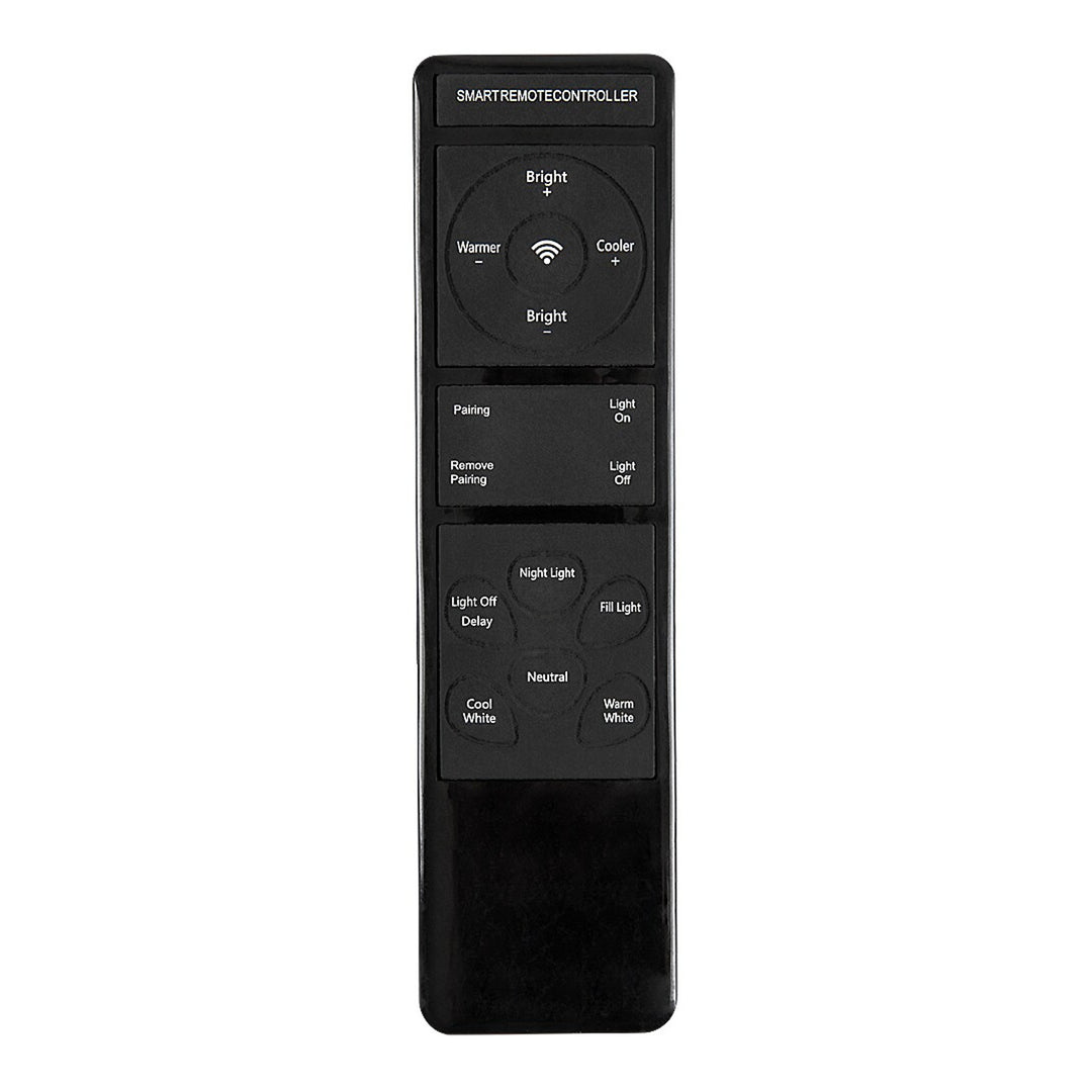 Plafonnier Rabalux Zerina, 54 W, IP40, blanc, 3 000-6 500 K, fonction mémoire, avec télécommande, fonction minuterie, effet veilleuse, 75087